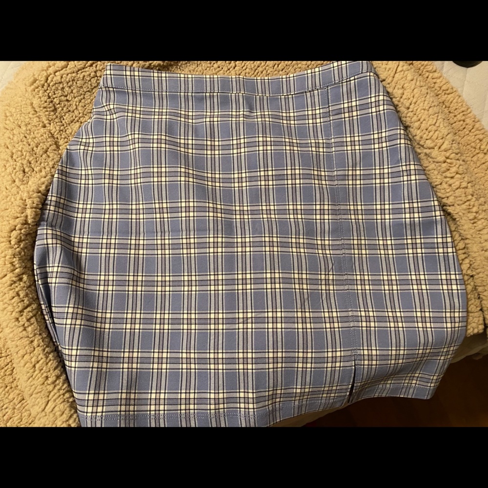 Hollister Ultra-High Rise Plaid Mini Skirt